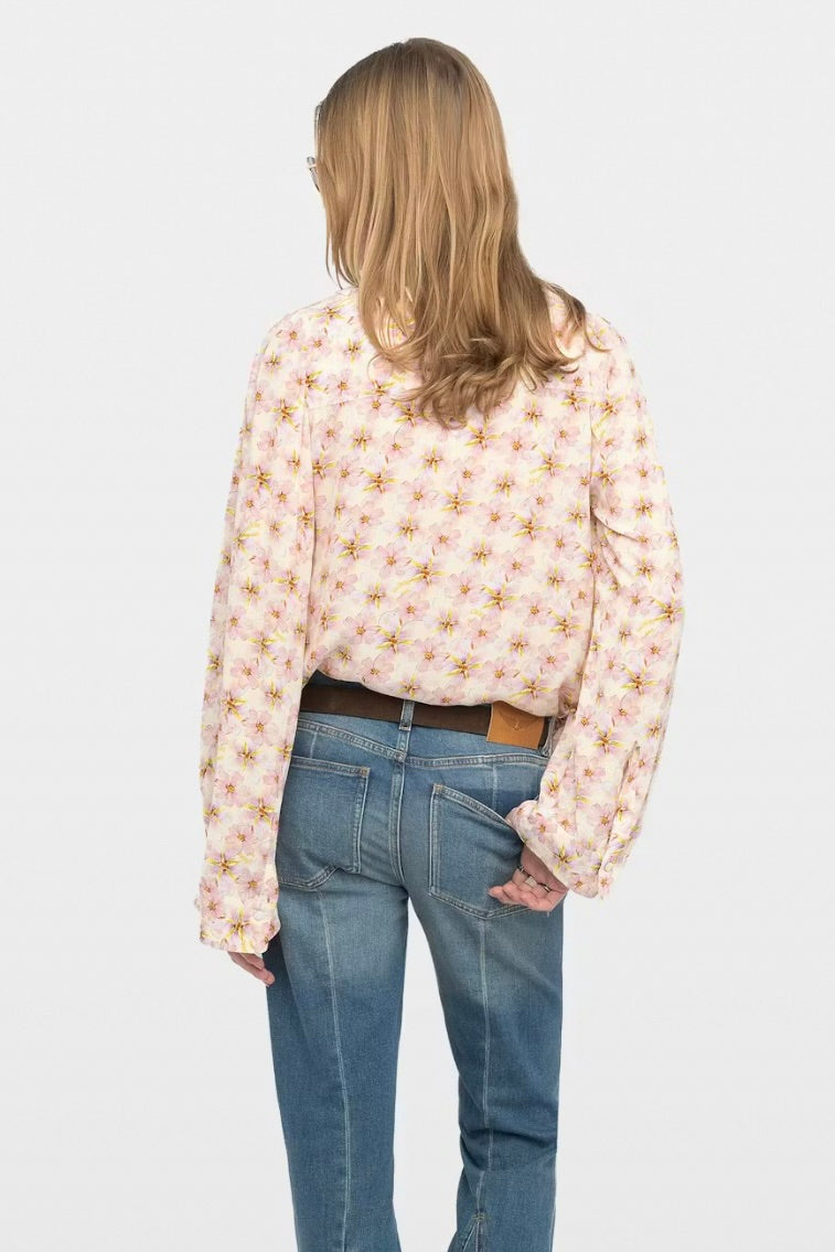 Torny Smooth Mirror Flowers Top