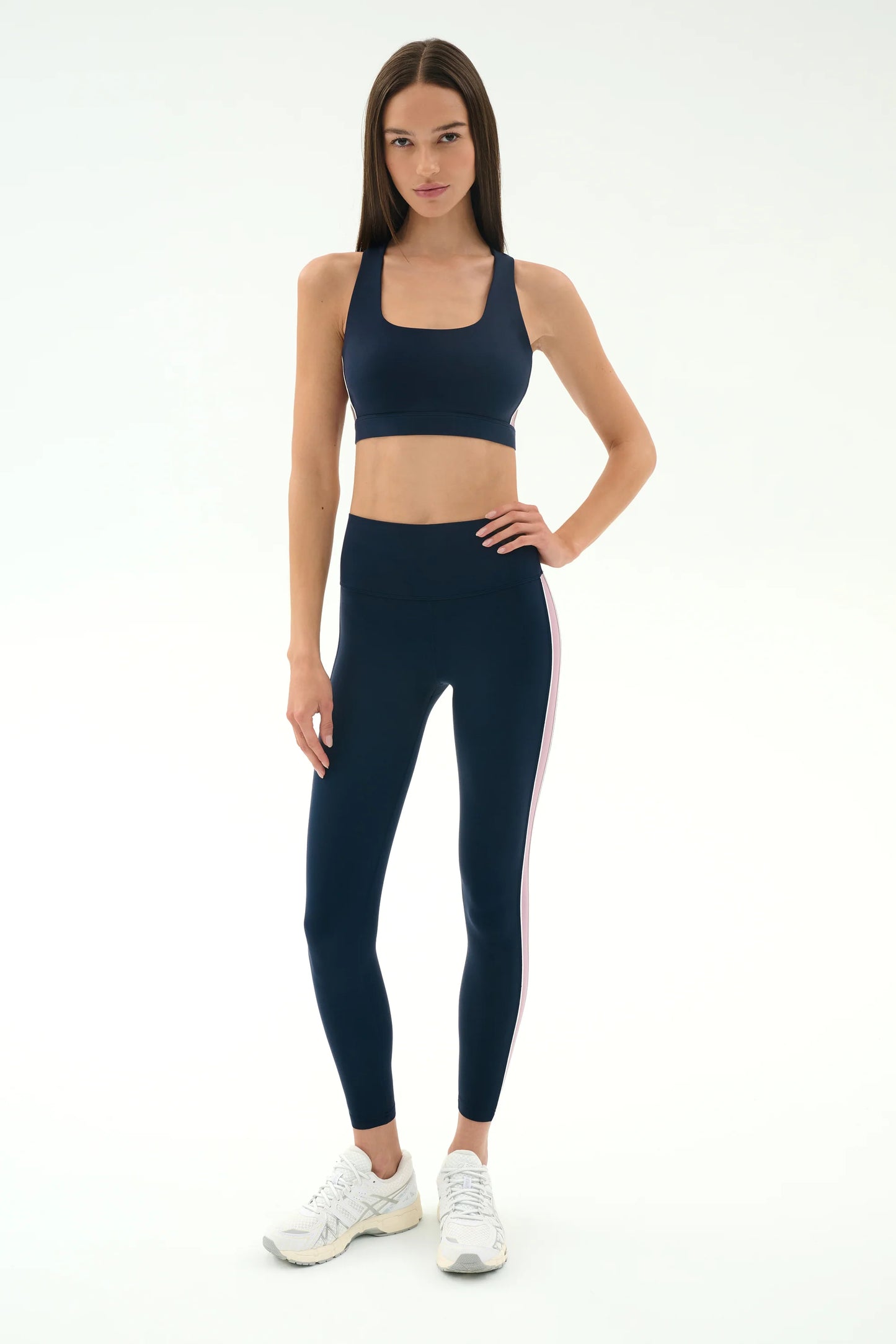 SPLITS59 - Lexi Rigor Bra - Indigo/Blush