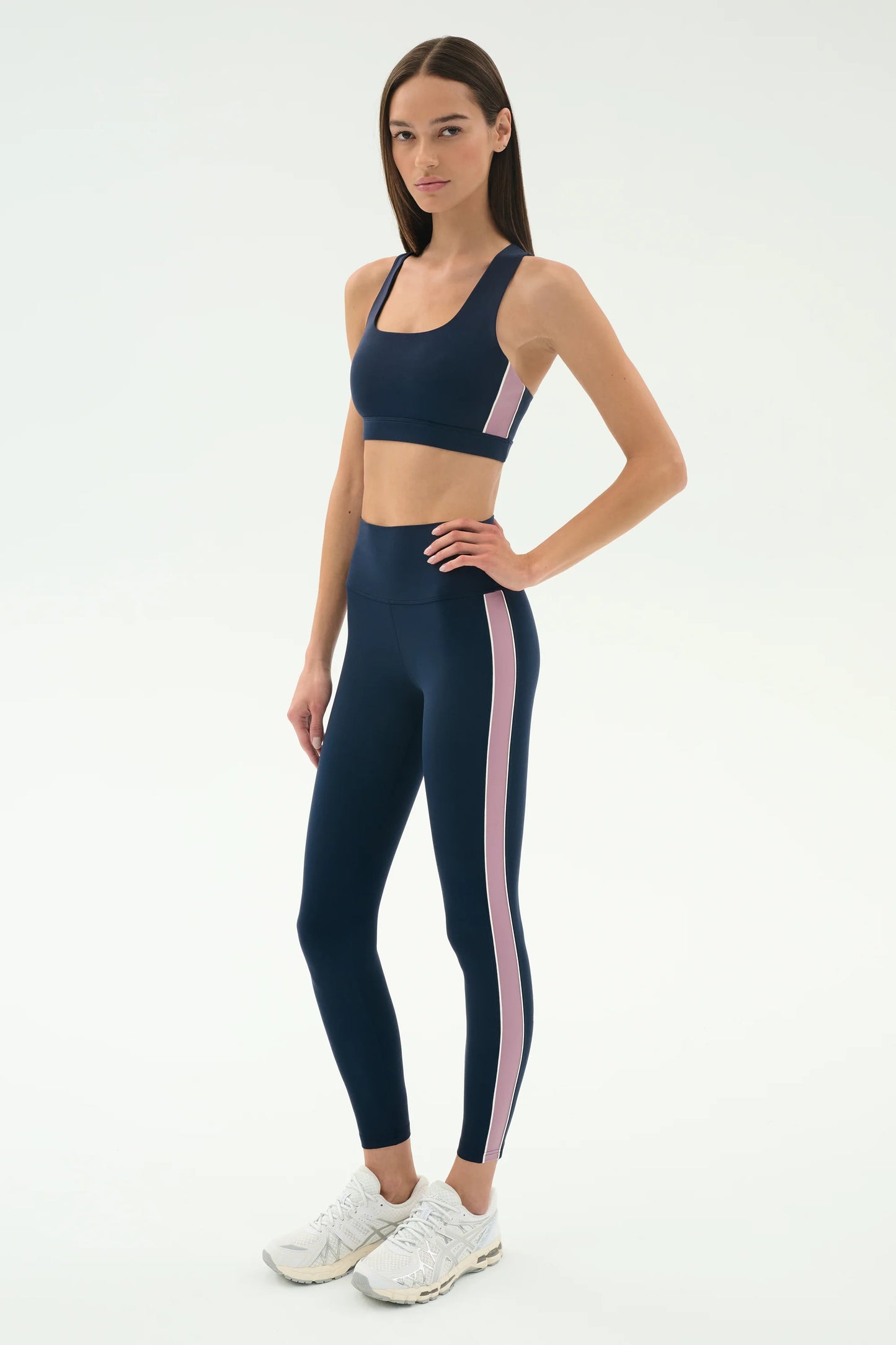SPLITS59 - Lexi Rigor Bra - Indigo/Blush