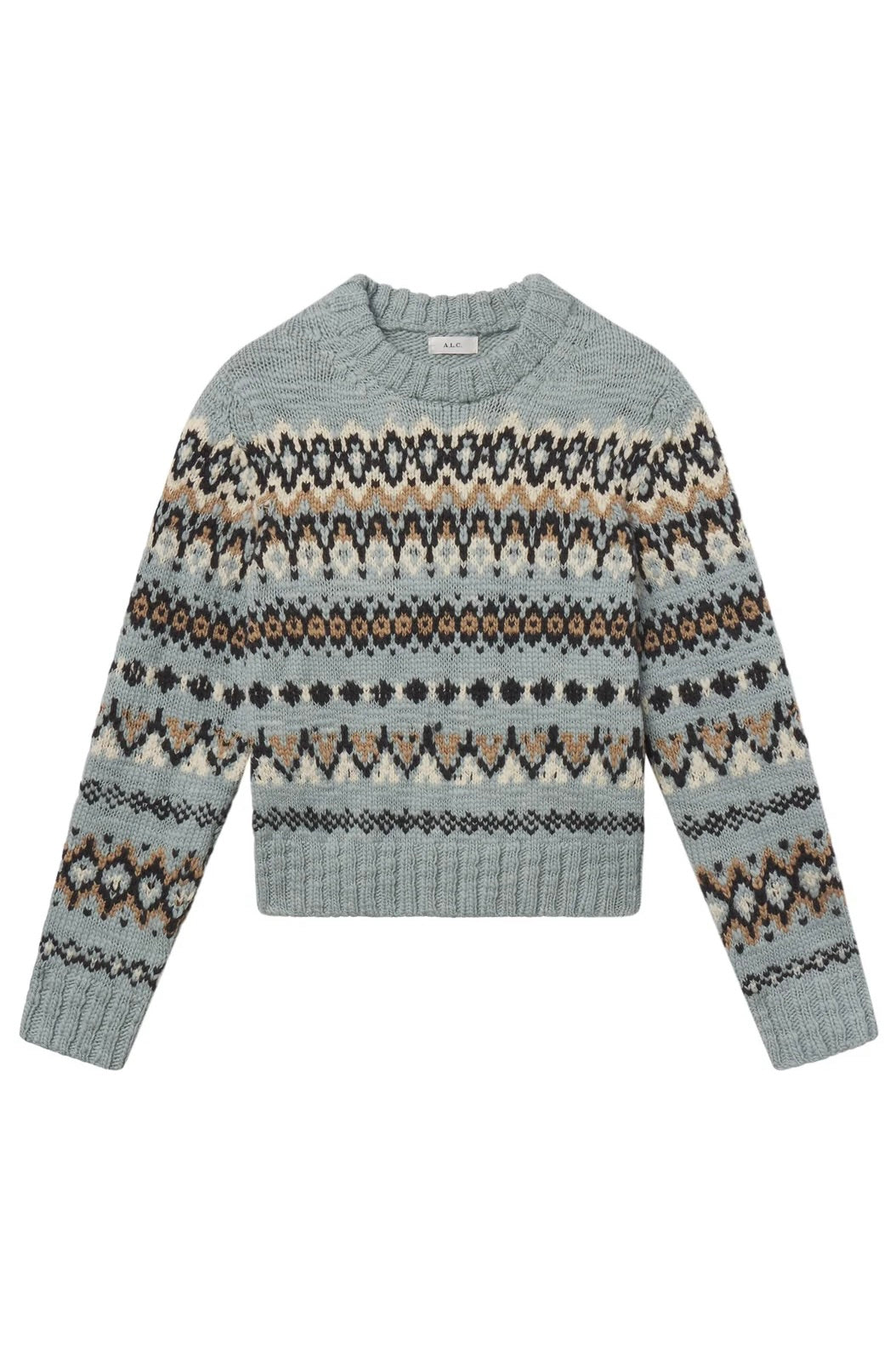 Ella Fairisle Merino Sweater
