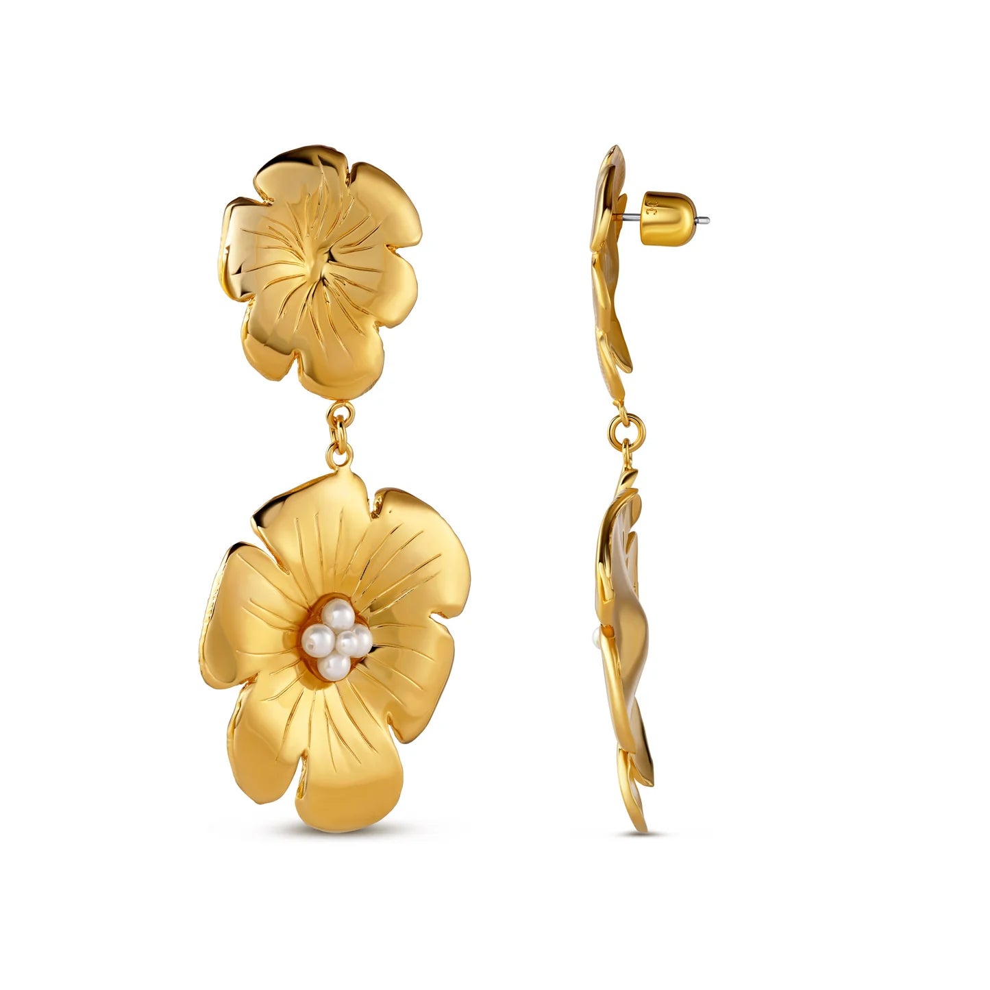 Christina Caruso - Double Poppy Earring
