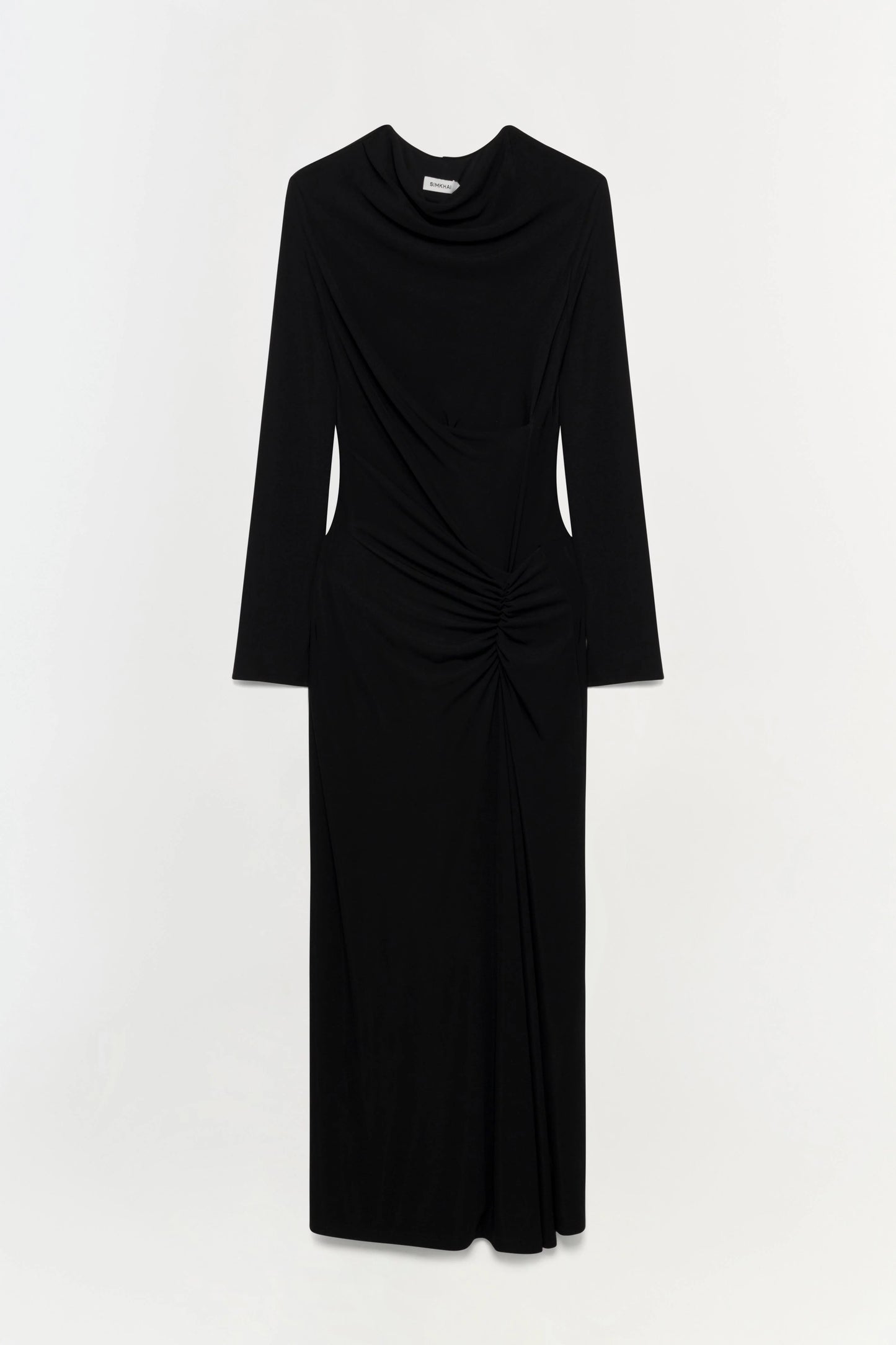 SIMKHAI - Ferrera Midi Dress - Black