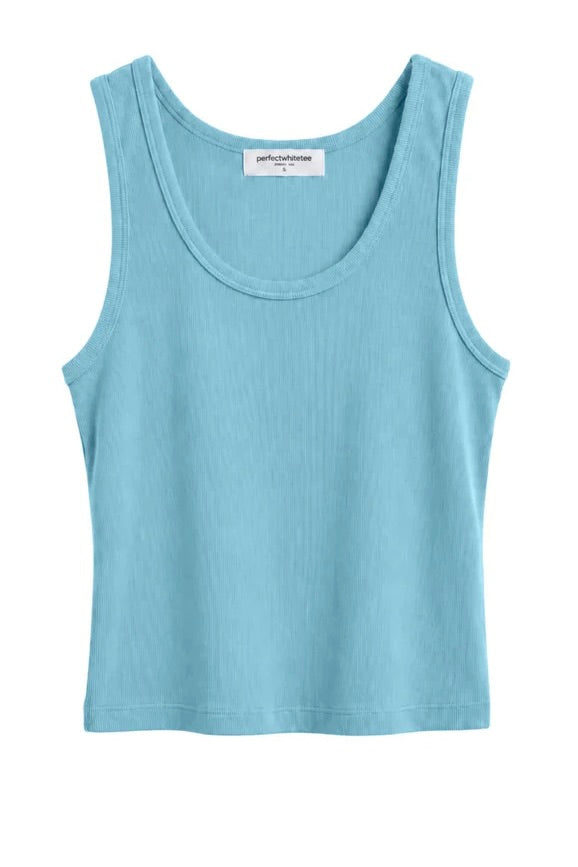 Blondie Tank - Milky Blue