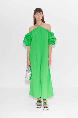 SIMONMILLER - Oleander Poplin Dress - Gummy Green