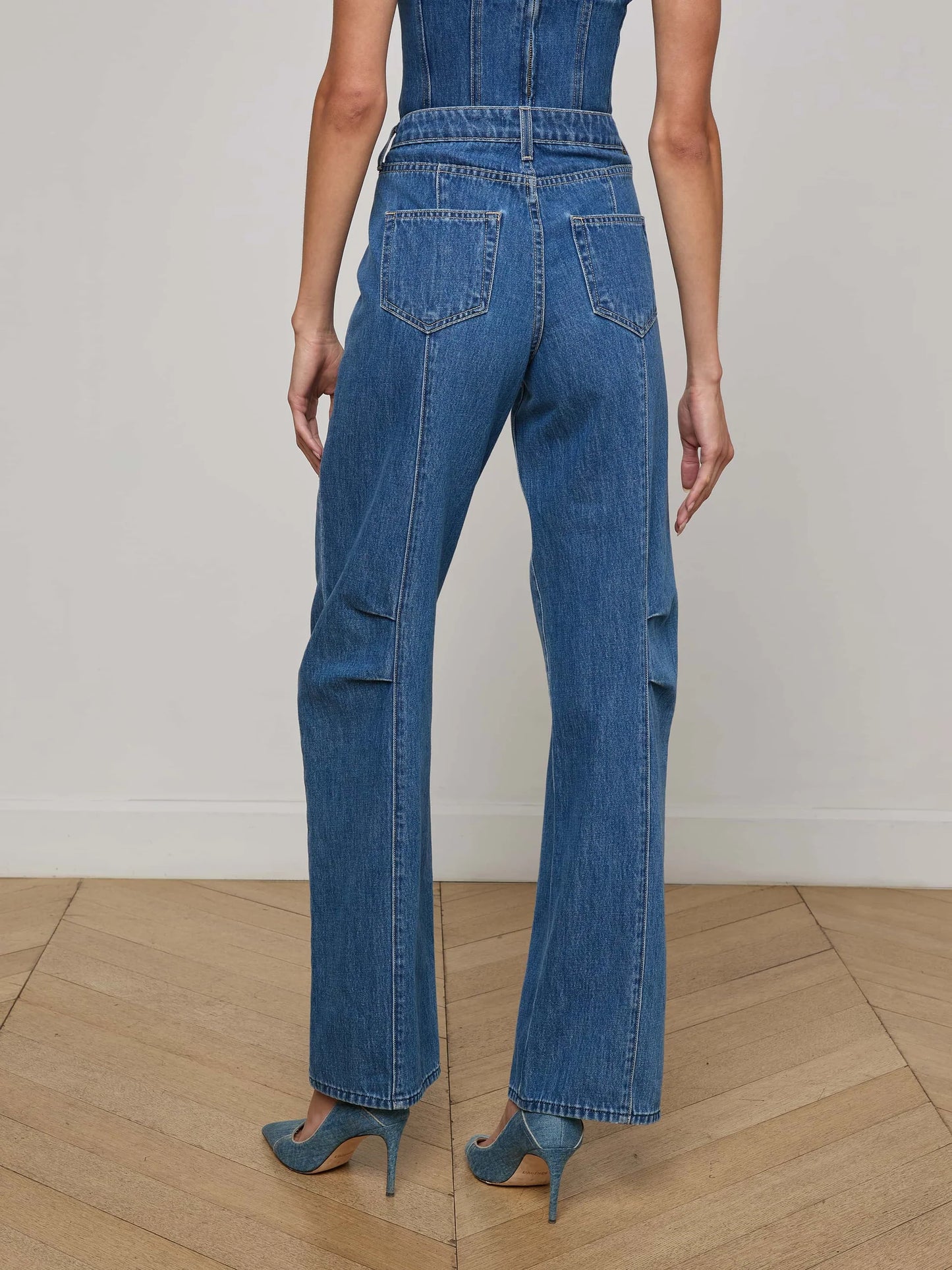 L'AGENCE - Zara Barrel-Leg Jean - Memphis