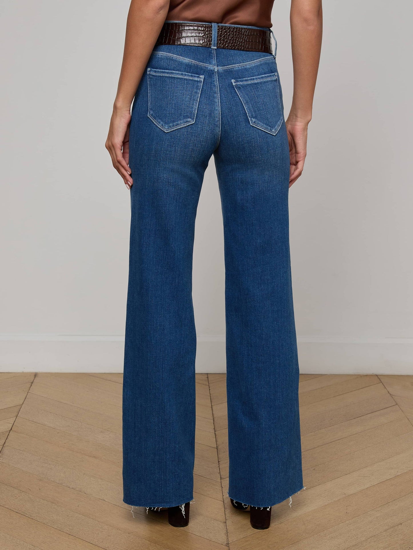 L'AGENCE - Gwenna Wide-Leg Jean - Gage