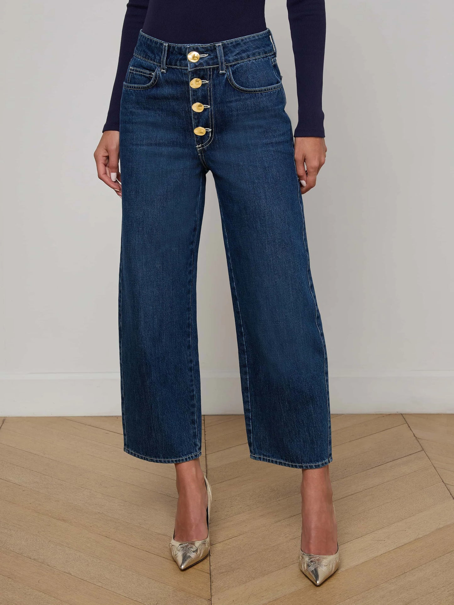 L'AGENCE - Liora Cropped Jean - Rampart