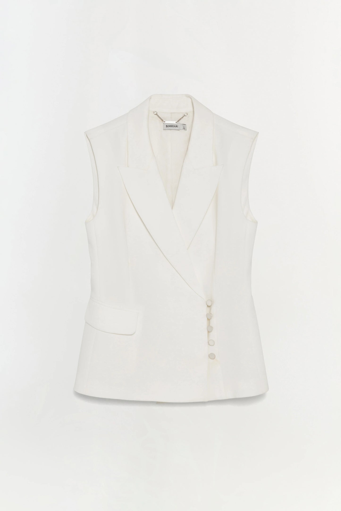 SIMKHAI - Valarie Blazer Vest - Ivory