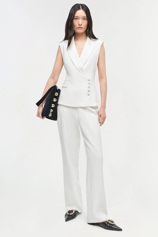 SIMKHAI - Valarie Blazer Vest - Ivory