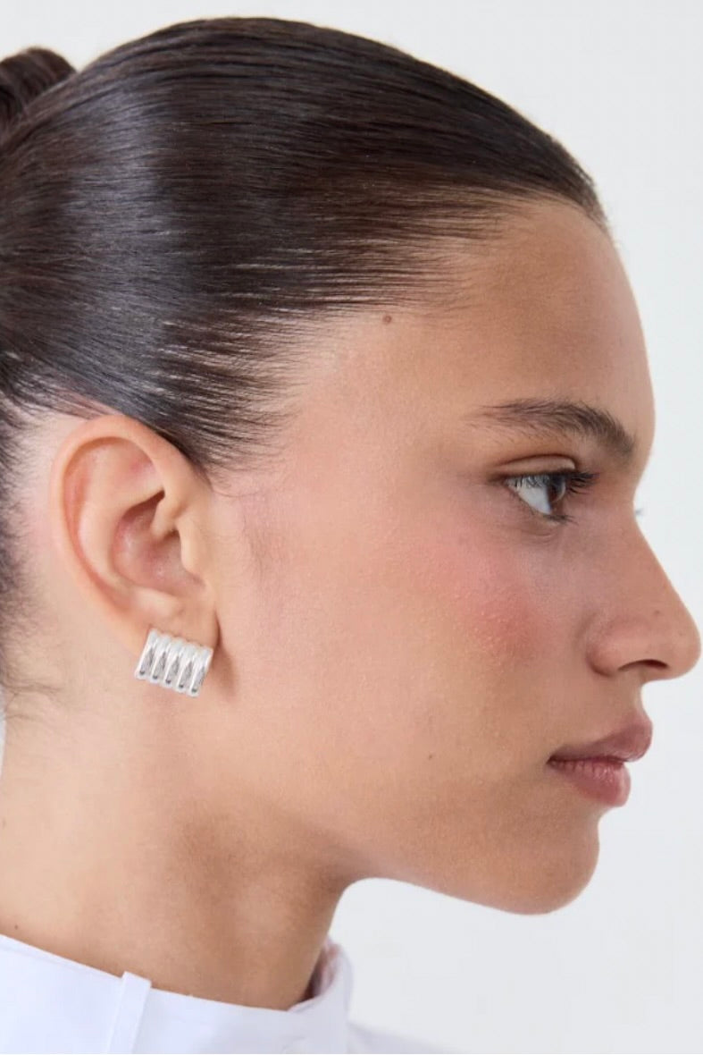 Clemmie Earrings - Silver