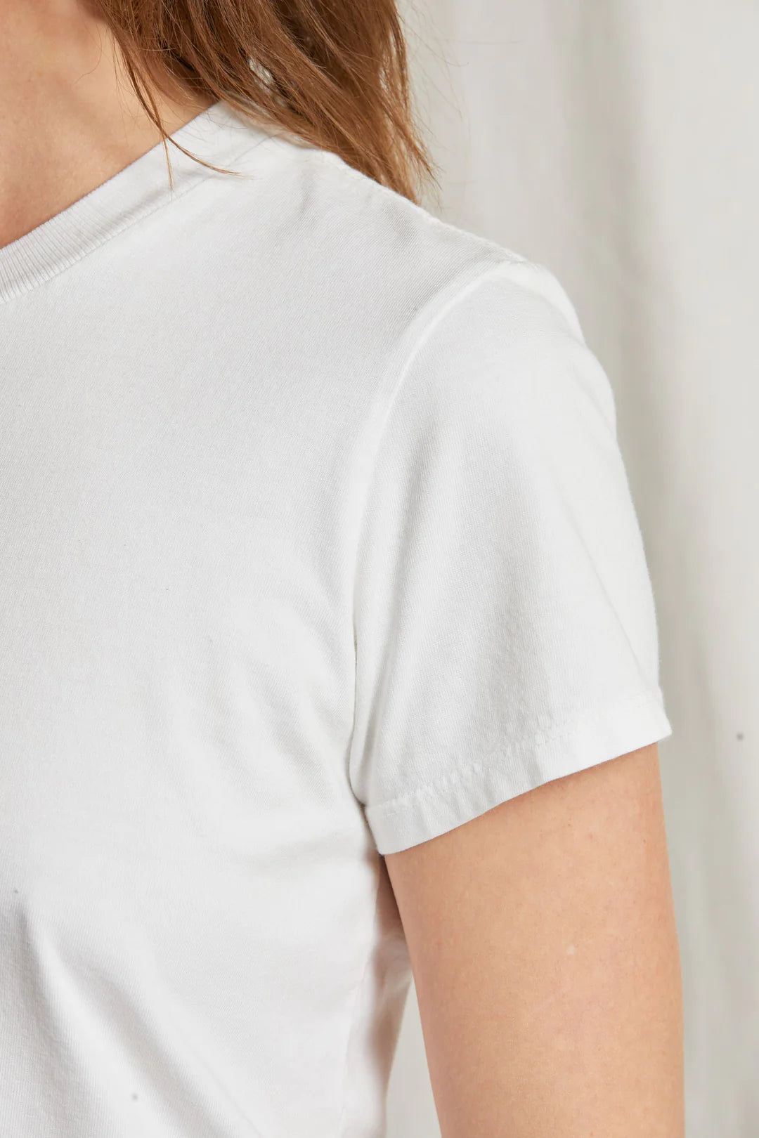 Perfect White Tee - Springsteen Ringspun Cotton Tee - Available in White & True Black