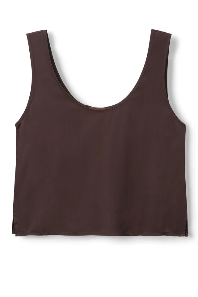 Silvie Satin Tank