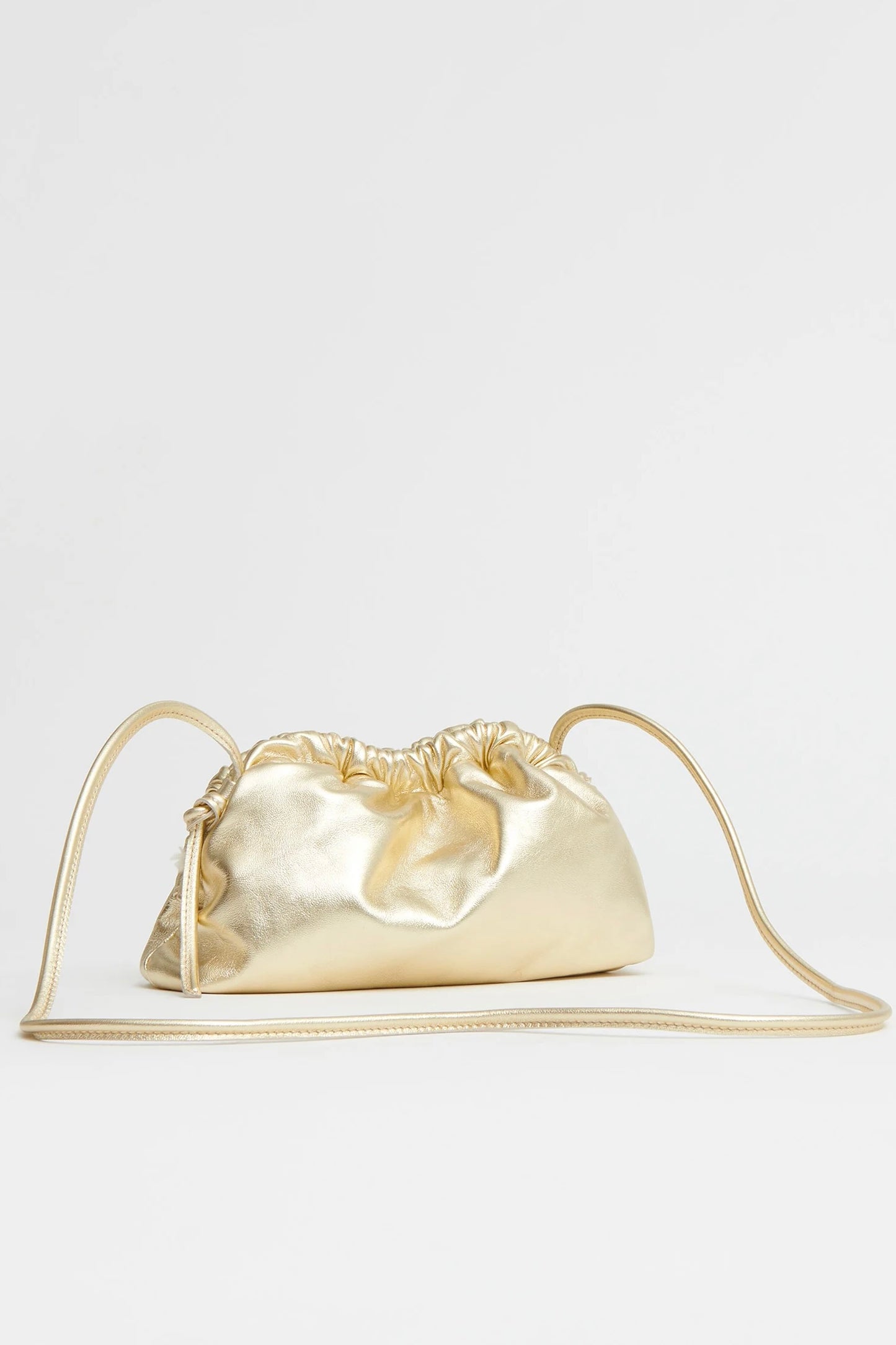 Mini Cloud Clutch - Gold