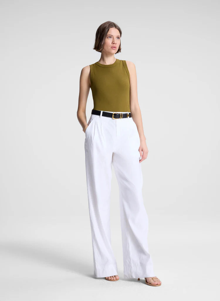 A.L.C. - Hadley Cotton Rib Tank - Hazel