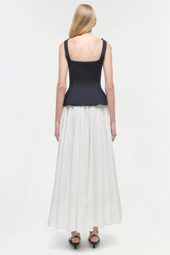SIMKHAI - Jolynn Combo Midi Dress - Black Multi