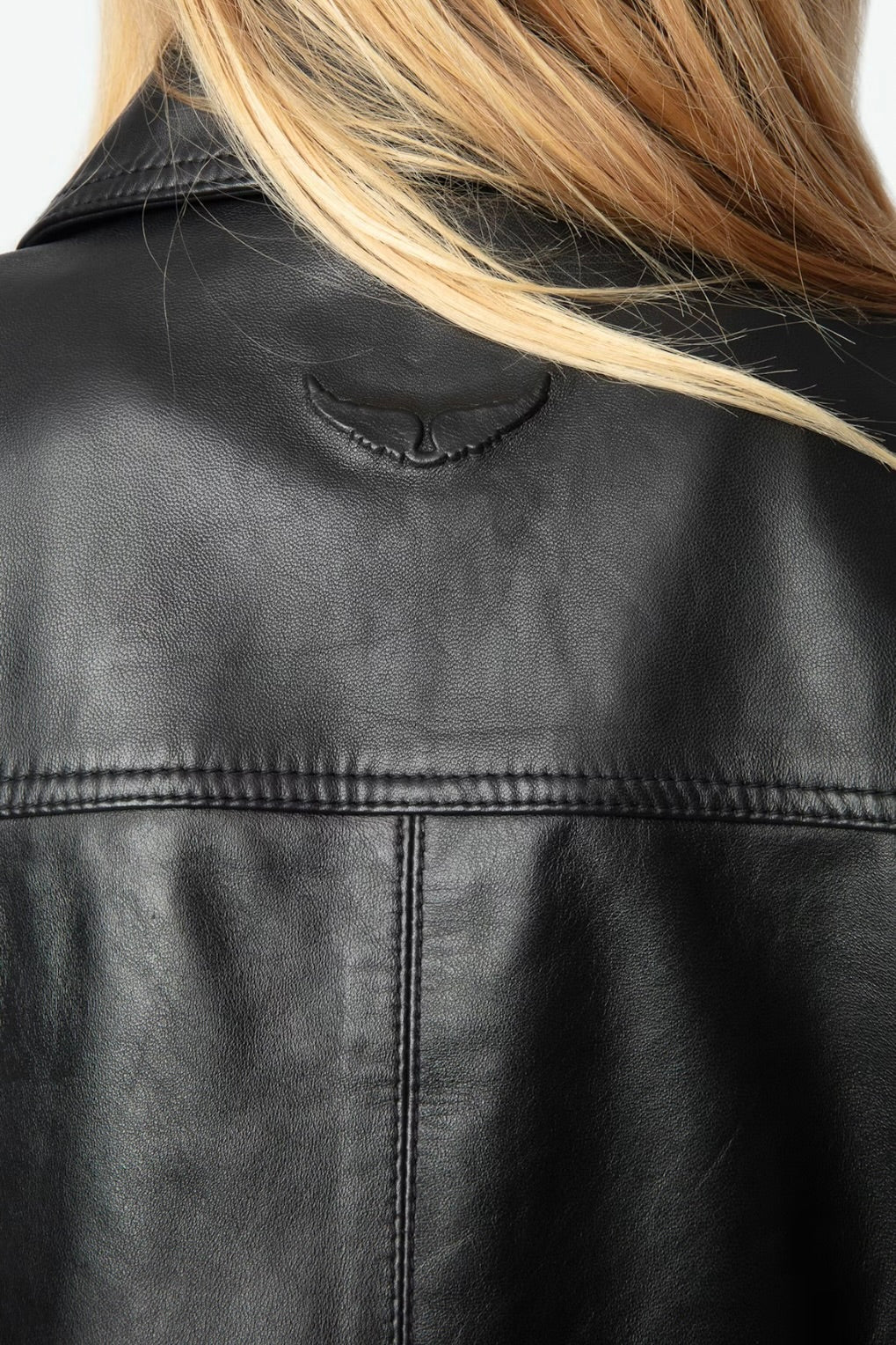 Liston Cropped Leather Jacket