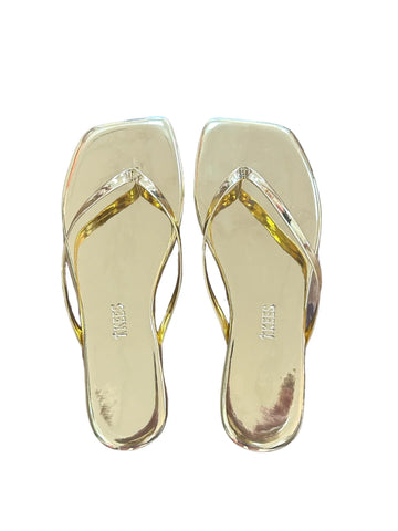 TKEES - Square Toe Lily Mirror - Gold