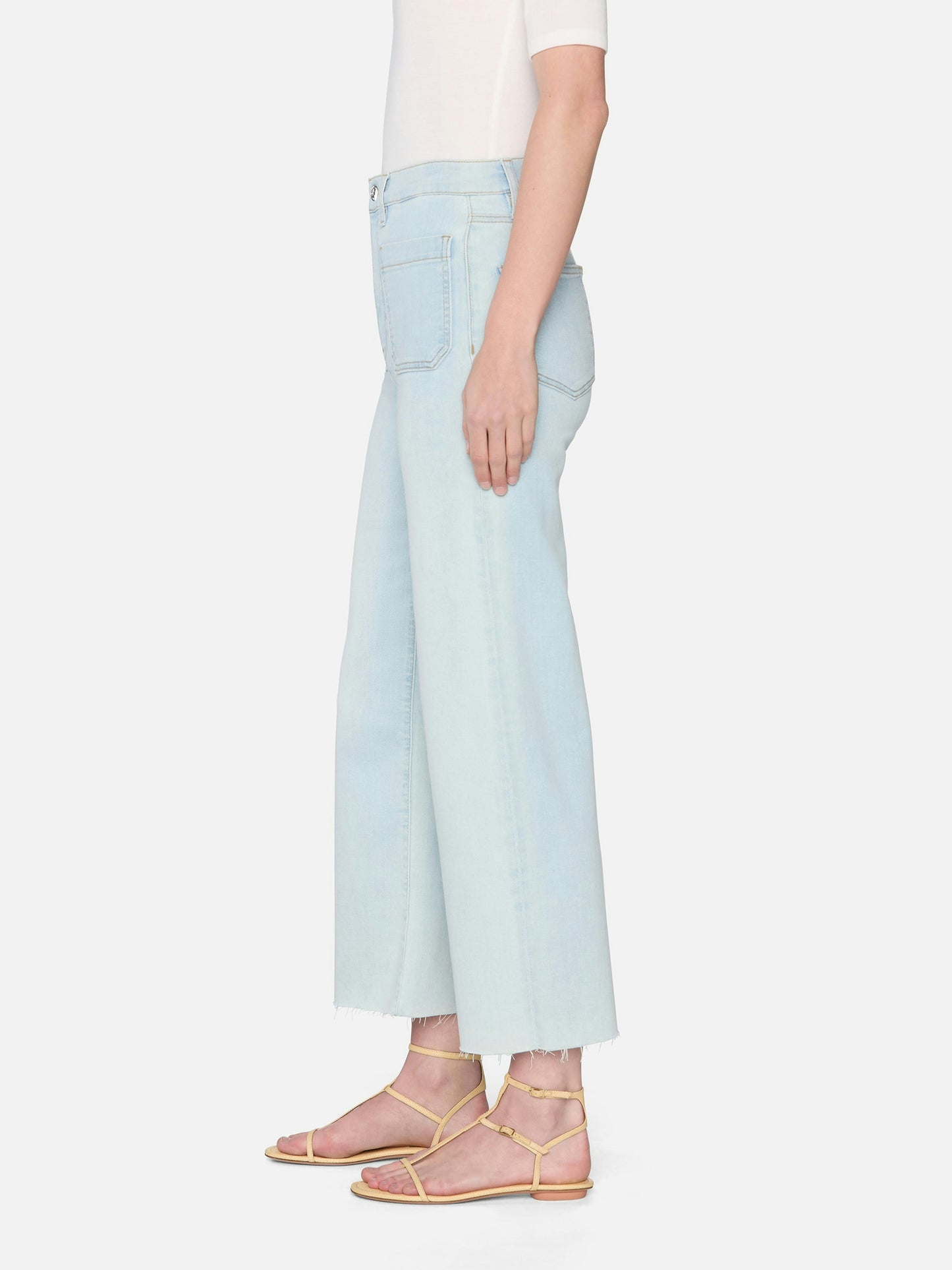 FRAME - The Anchor Pant - Float Raw Fray