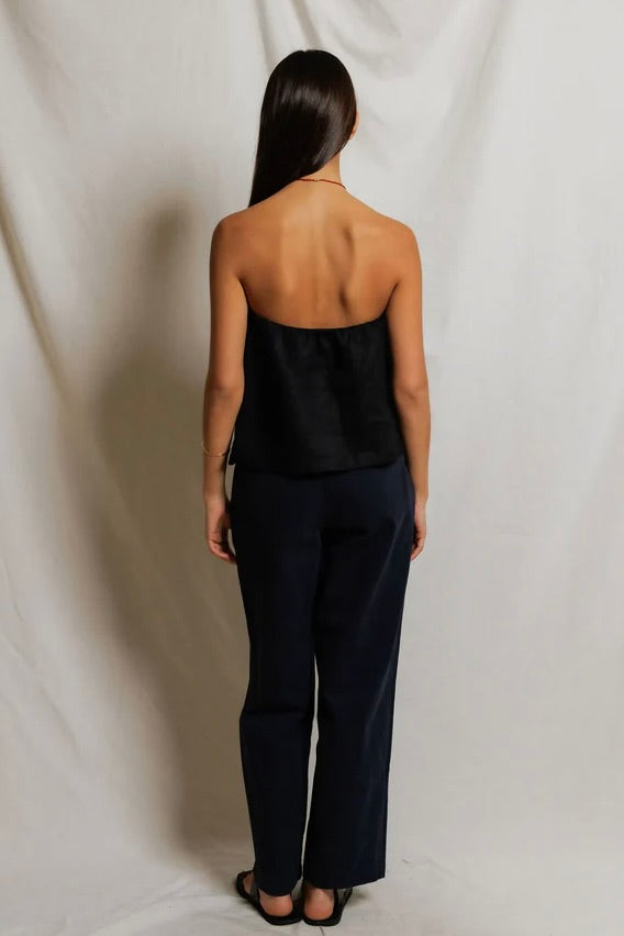Gianna Linen Tube Top