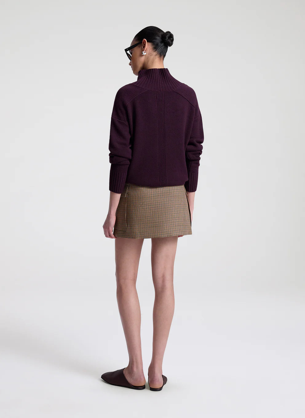 Conan Wool Tailored Mini Skirt
