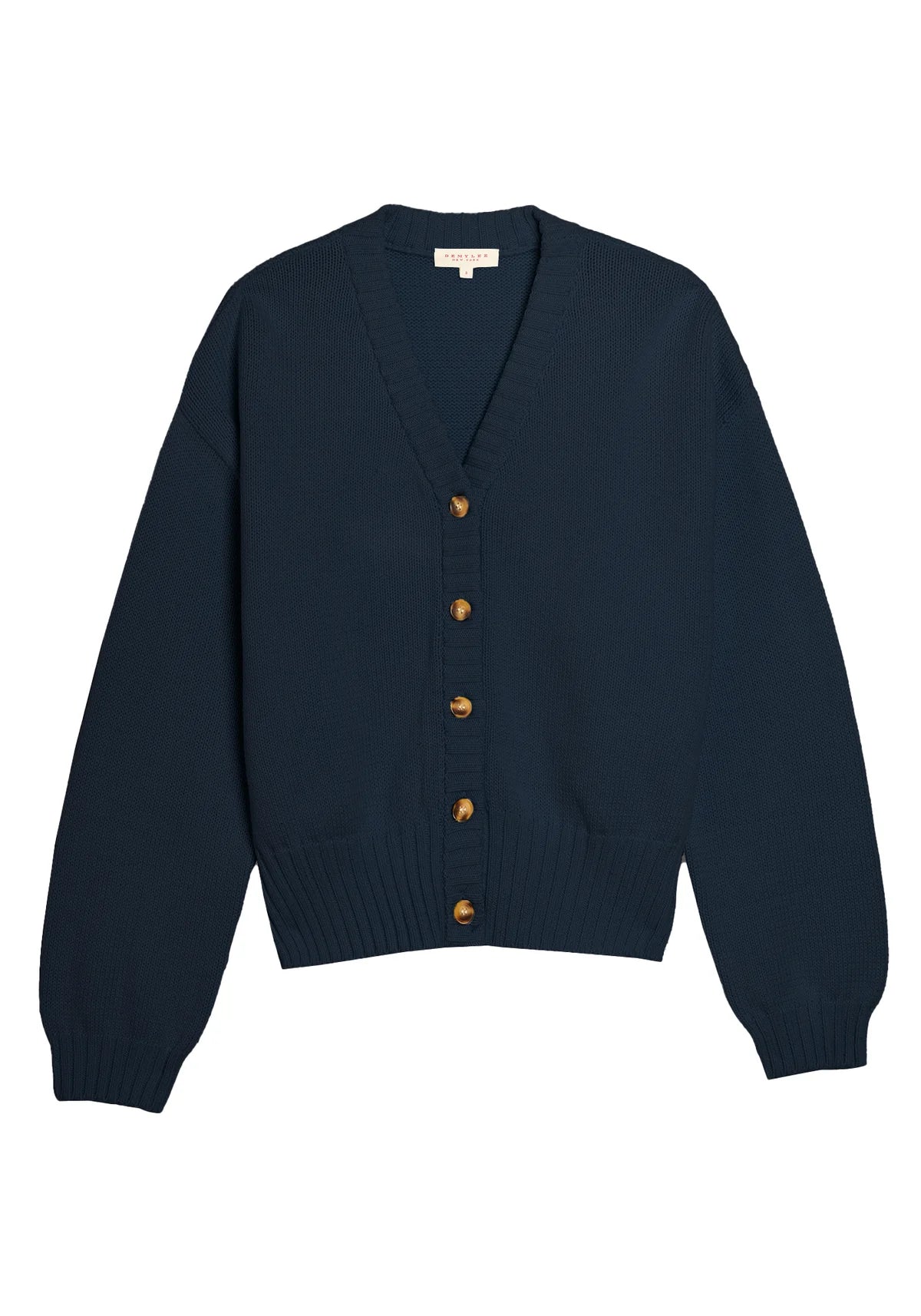 DEMYLEE - Vivian Organic Cotton Cardigan - Navy