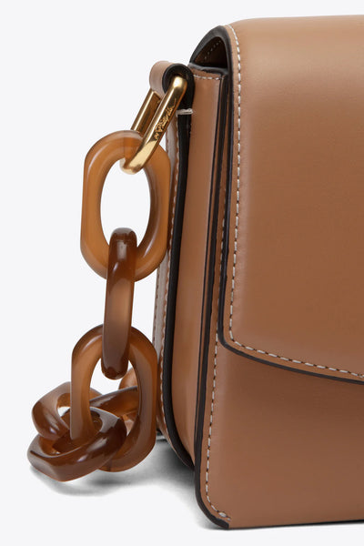 3.1 Phillip Lim - ID Shoulder Bag with Resin Chain - Camel