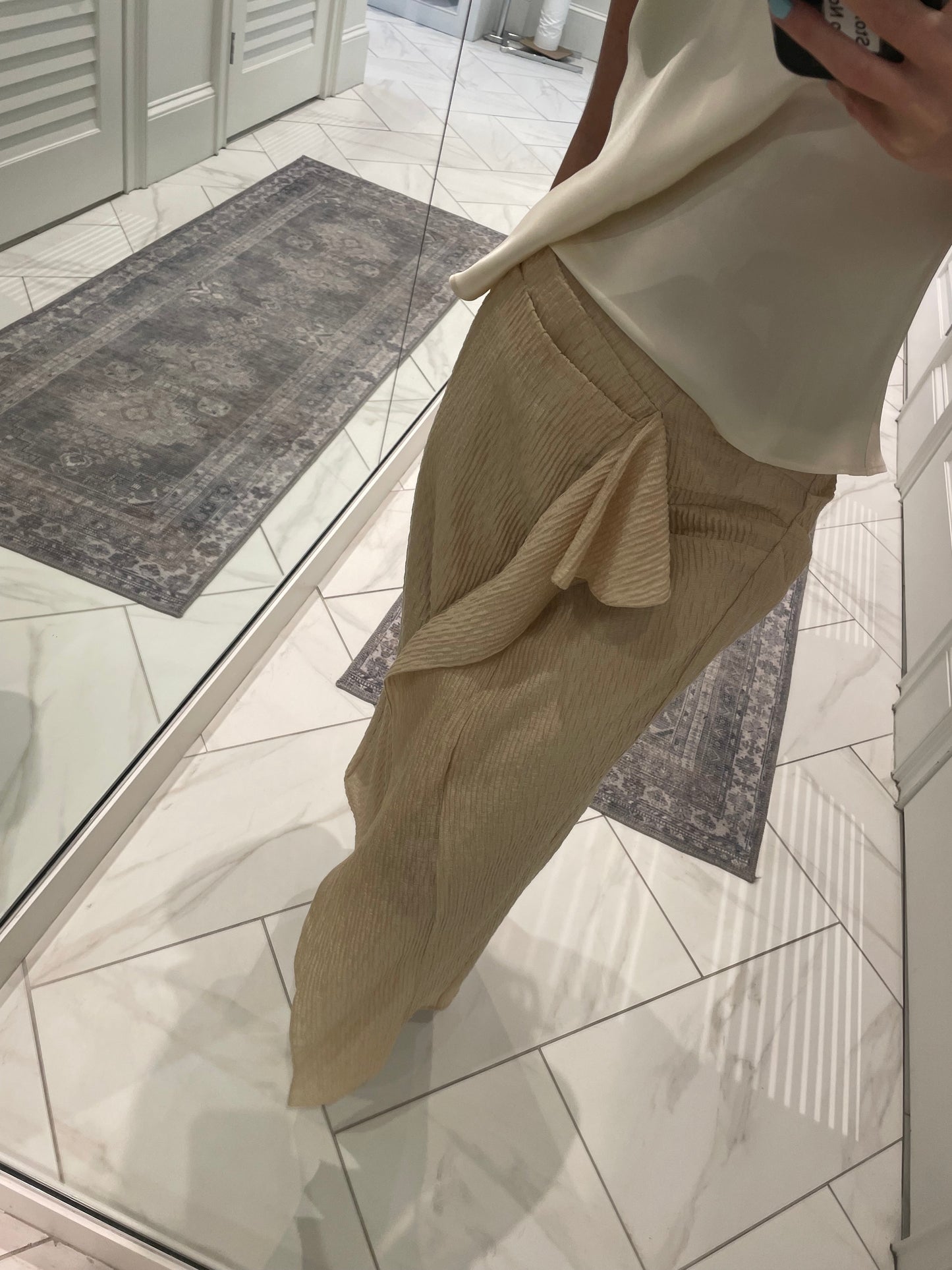 Rachel Comey - Nesom Skirt - Light Peach