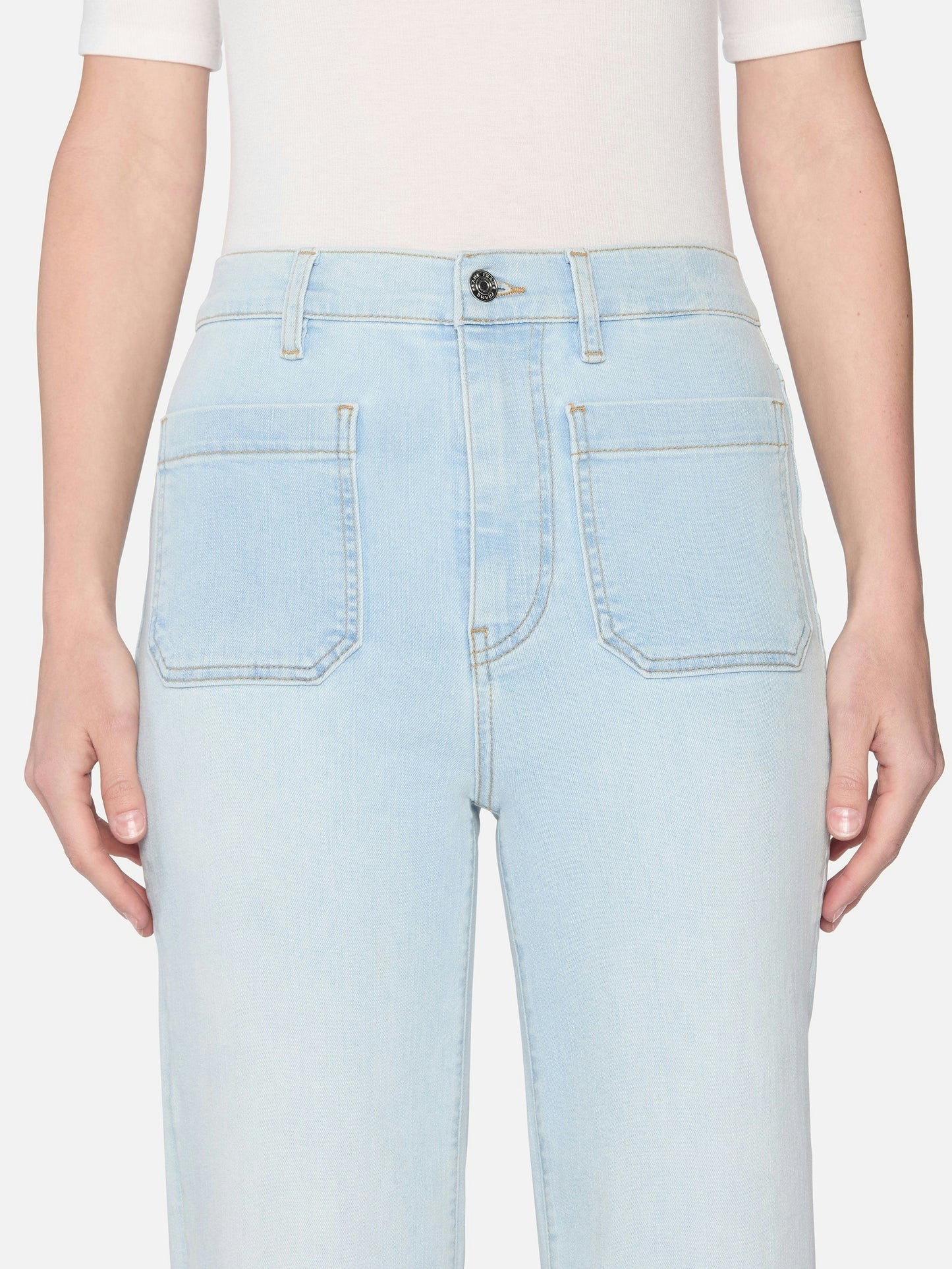 FRAME - The Anchor Pant - Float Raw Fray