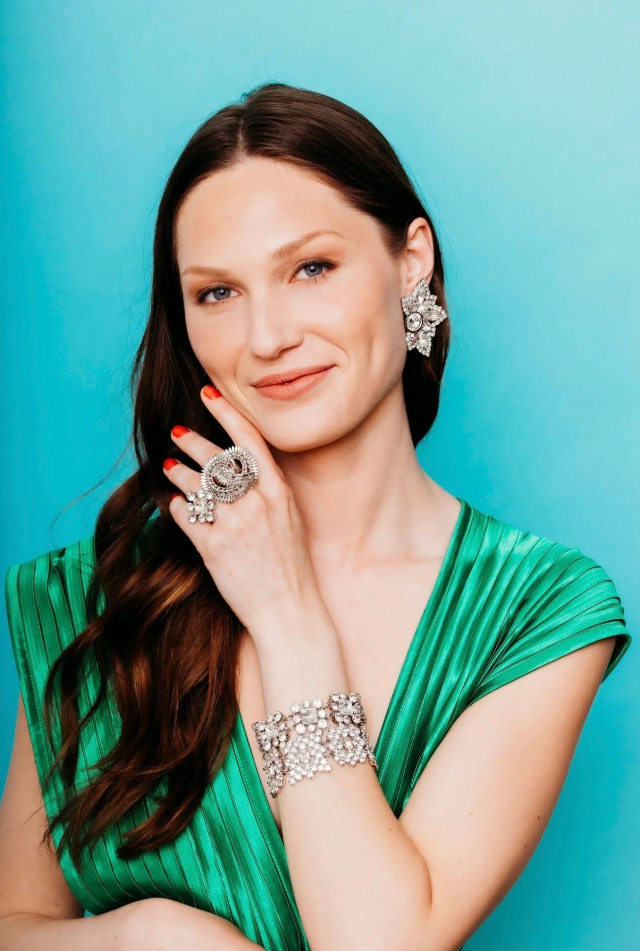 Elizabeth Cole - Blossom Earrings - Crystal