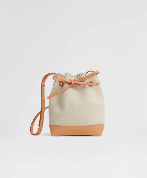 Mansur Gavriel - Mini Bucket Bag - Natural Canvas