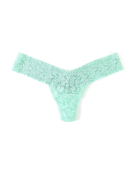 Hanky Panky - Signature Lace Low Rise Thong - Mint Sprig Green