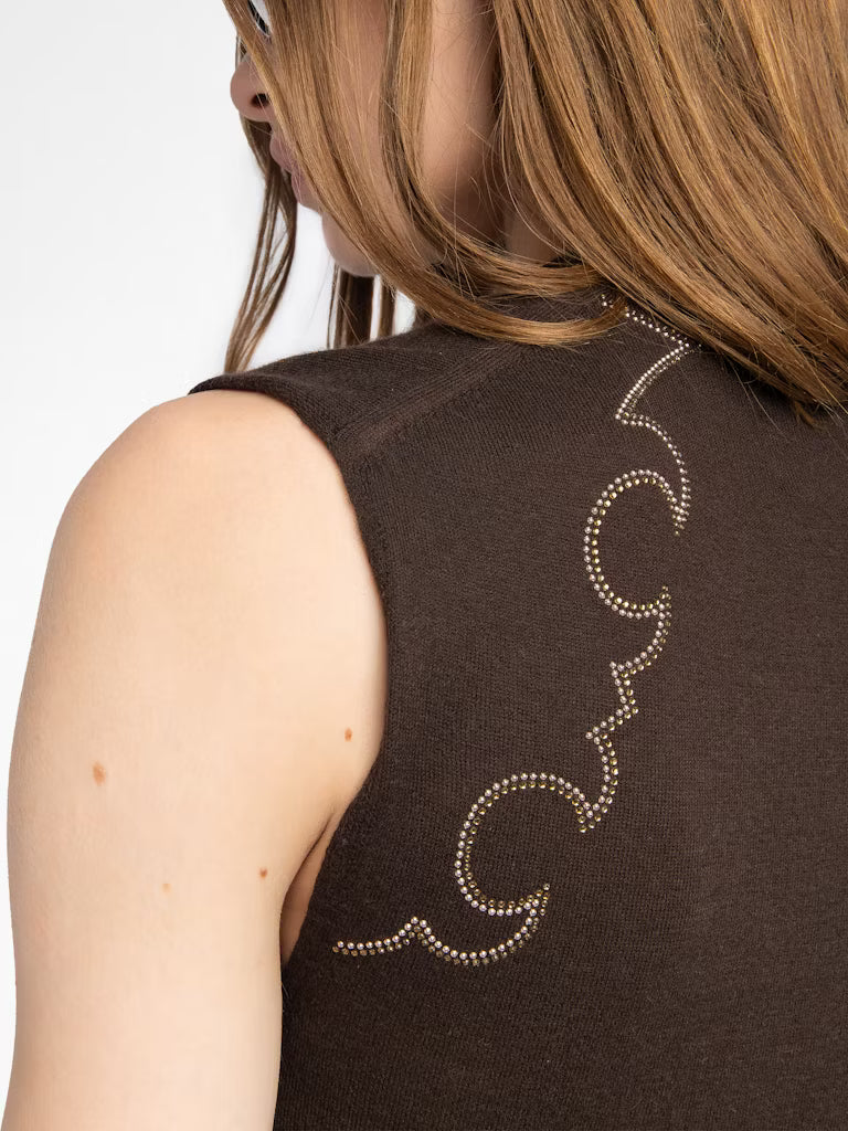 Vicky West Strass Top