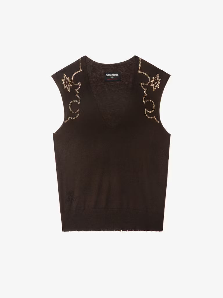 Vicky West Strass Top