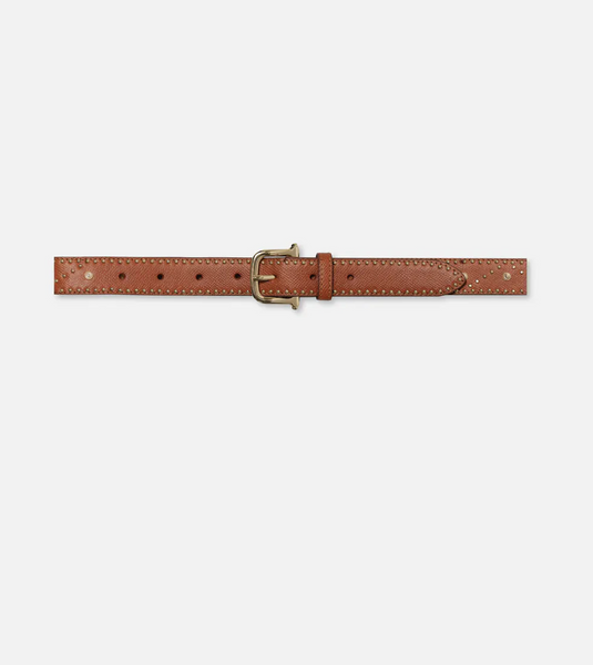 FRAME - Embellished Belt - Tan