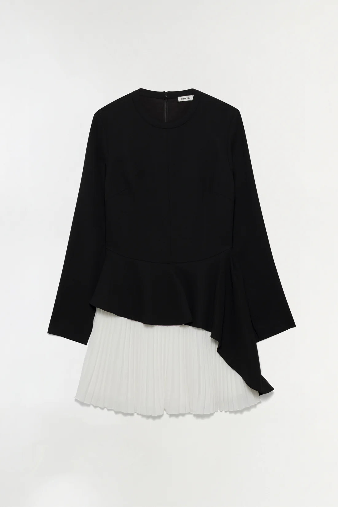 Amberly Pleated Mini Dress