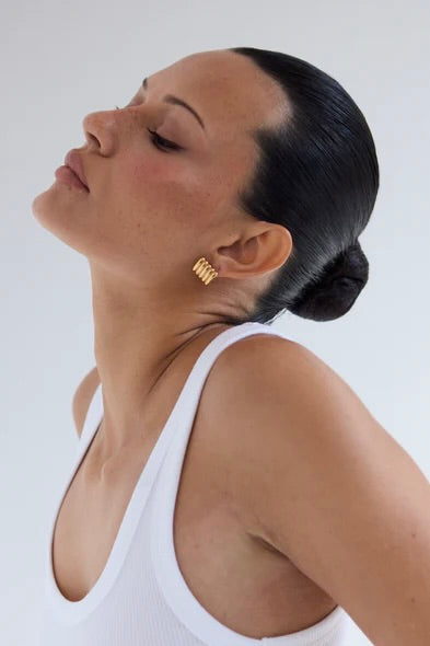 Clemmie Earrings - Gold