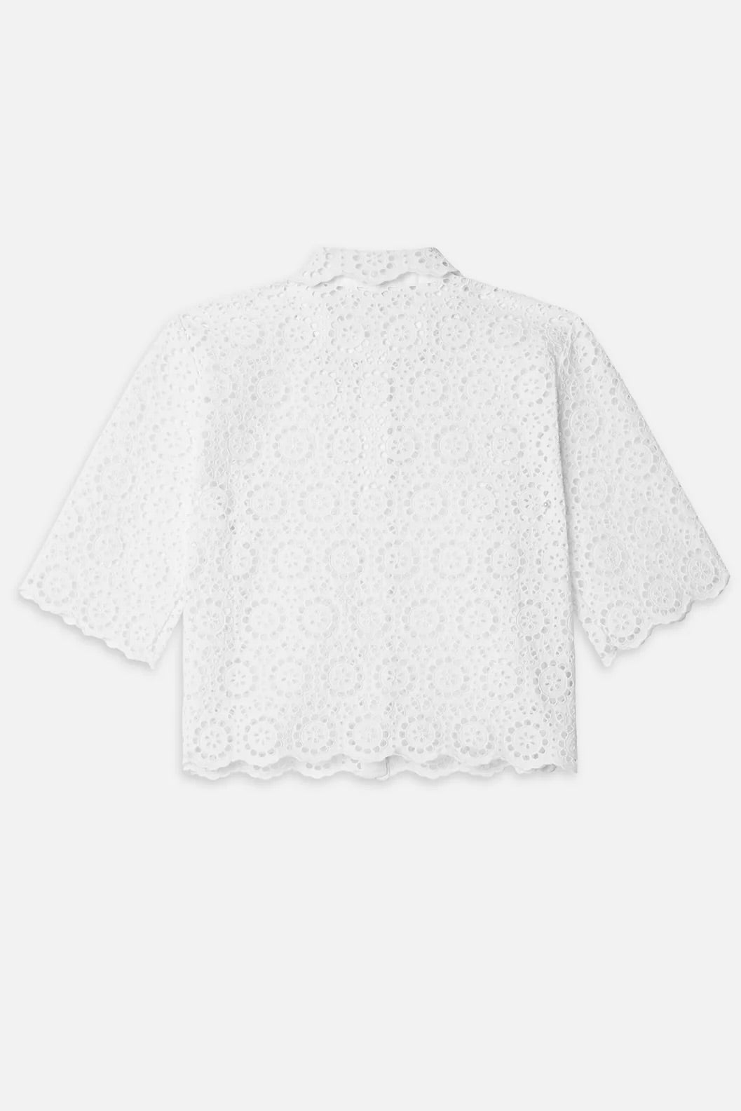 The Petal Eyelet Shirt