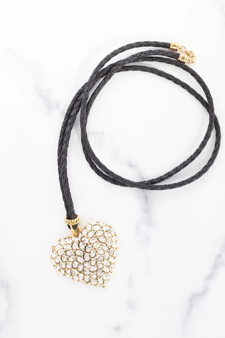Rita Necklace - Crystal
