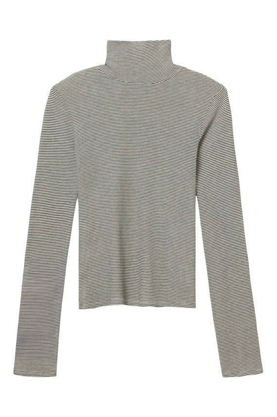 Cindy Stripe Turtleneck