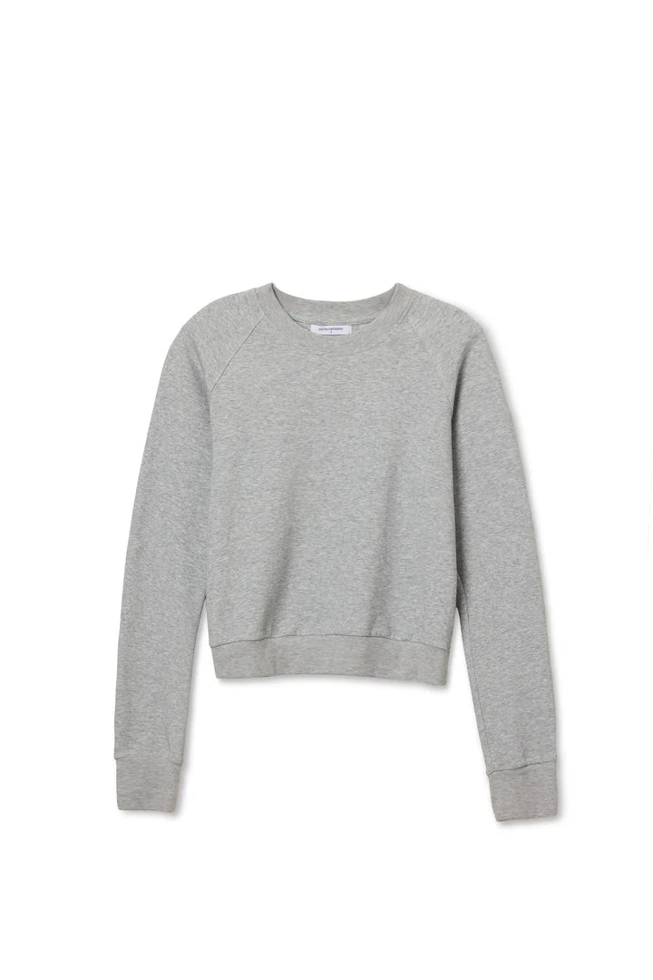 Lucia Travel Raglan Sweatshirt - Heather Grey
