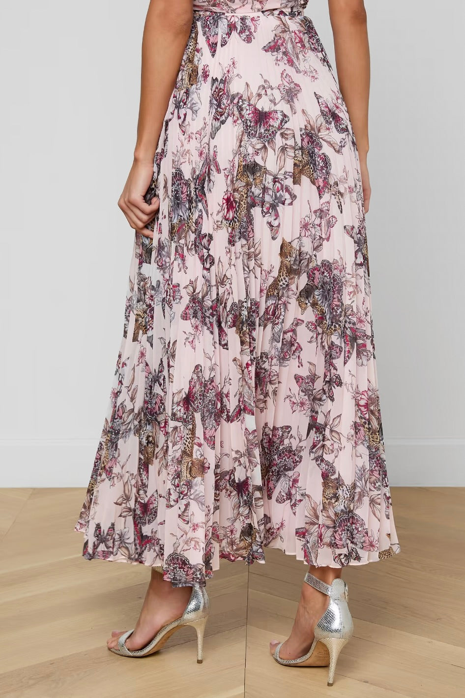 Torin Pleated Maxi Skirt