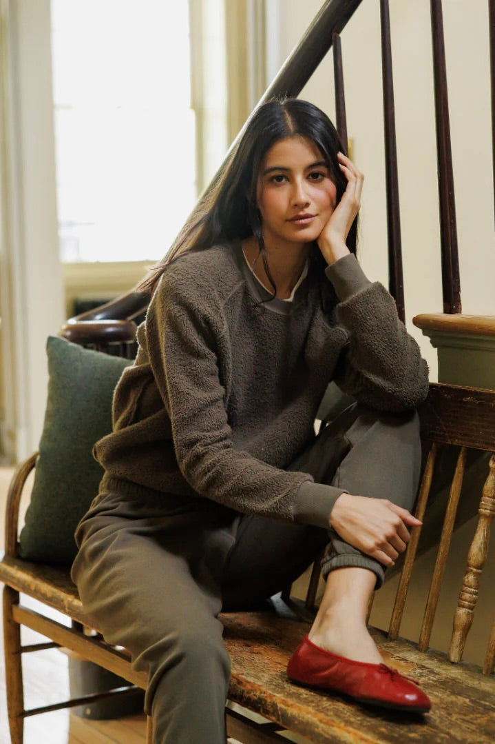 Ziggy Sweatshirt - Dark Olive