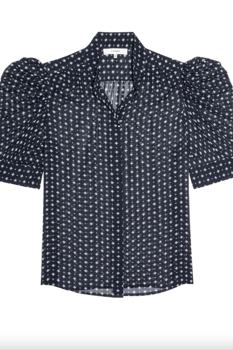 The Tie Print Gillian Top