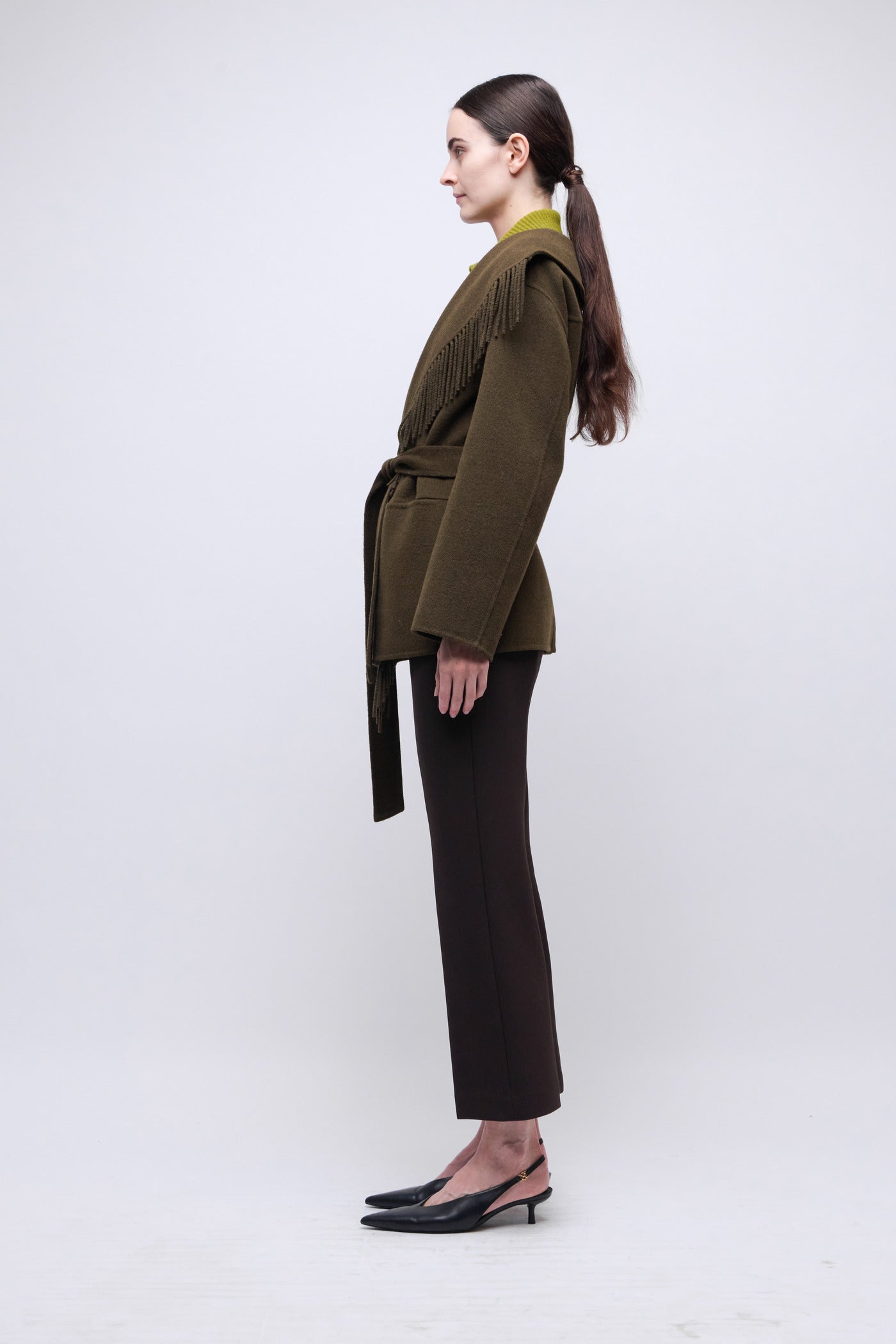 SIMKHAI - Rowen Fringe Jacket - Alligator