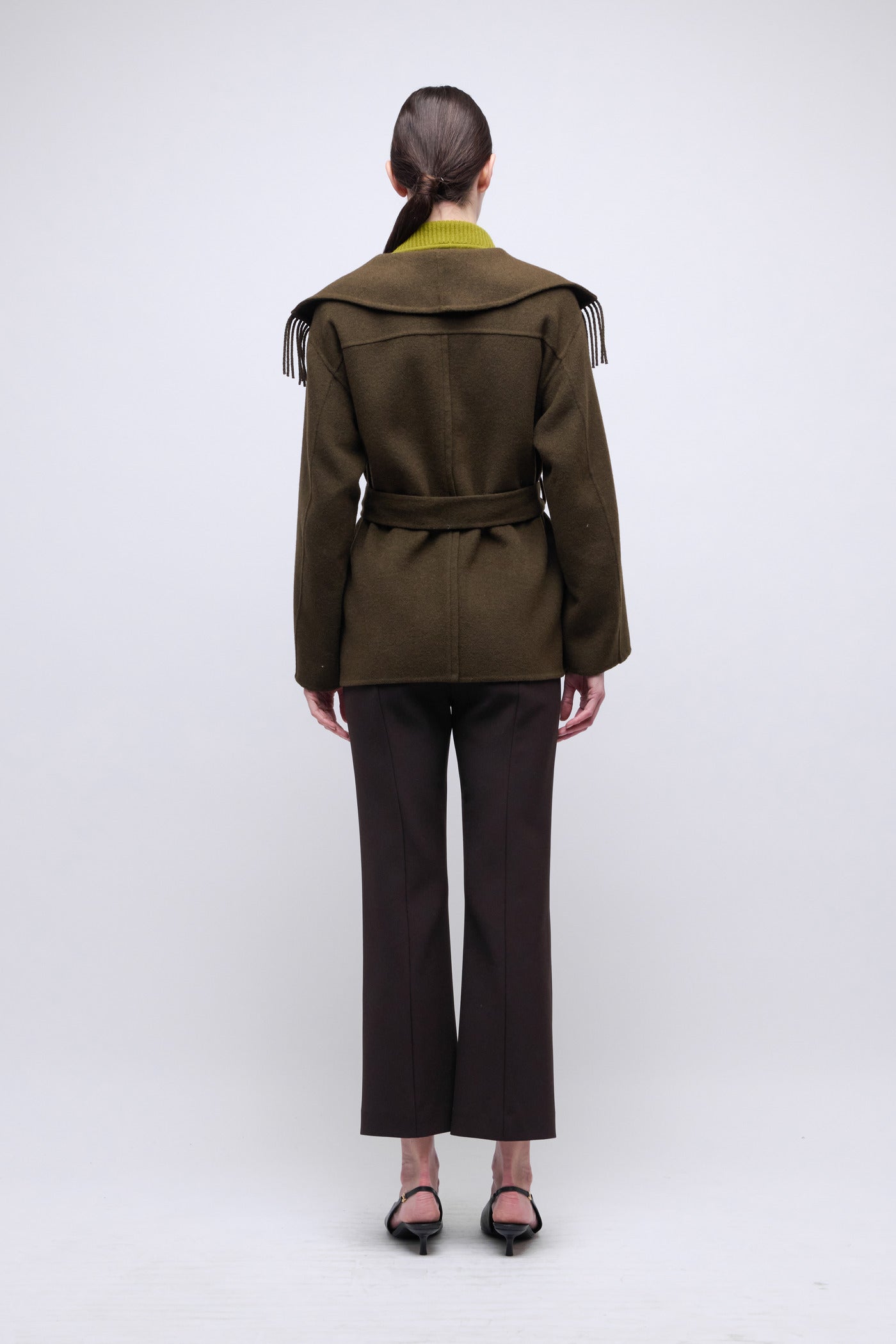 SIMKHAI - Rowen Fringe Jacket - Alligator