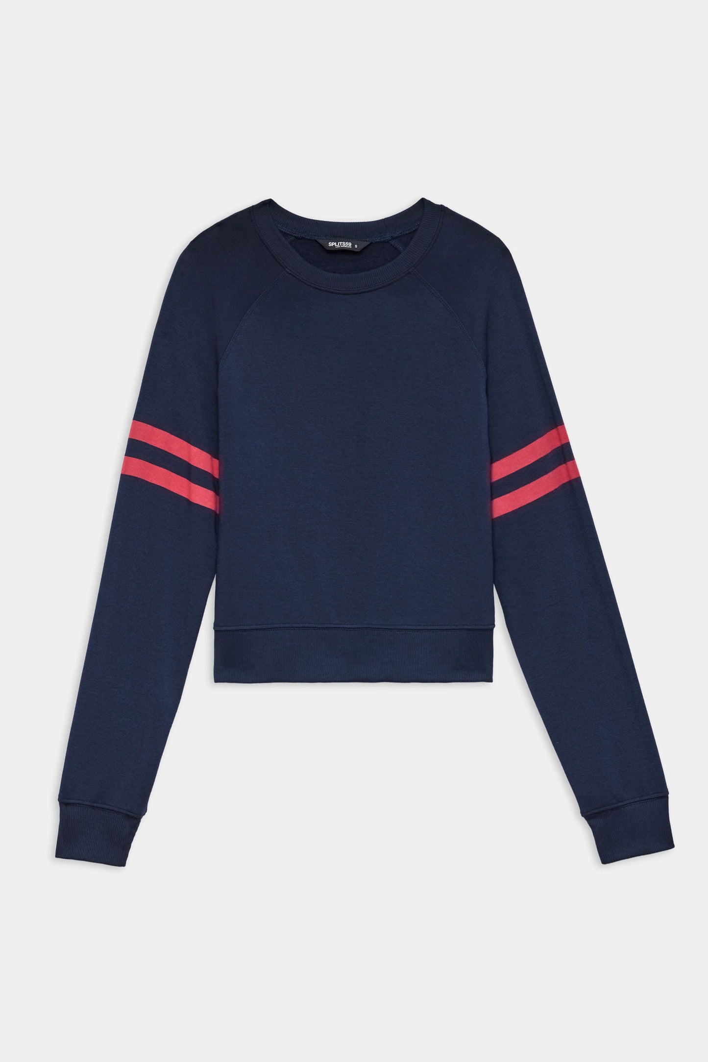 Brooks Stripe Fleece Sweatshirt