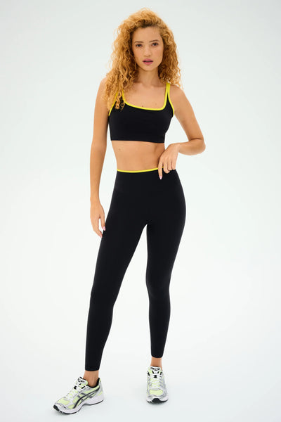 SPLITS59 - Easton Rigor High Waist 7/8 - Classic Blue/White & Black/Chartreuse