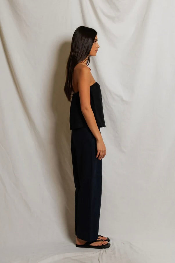 Gianna Linen Tube Top