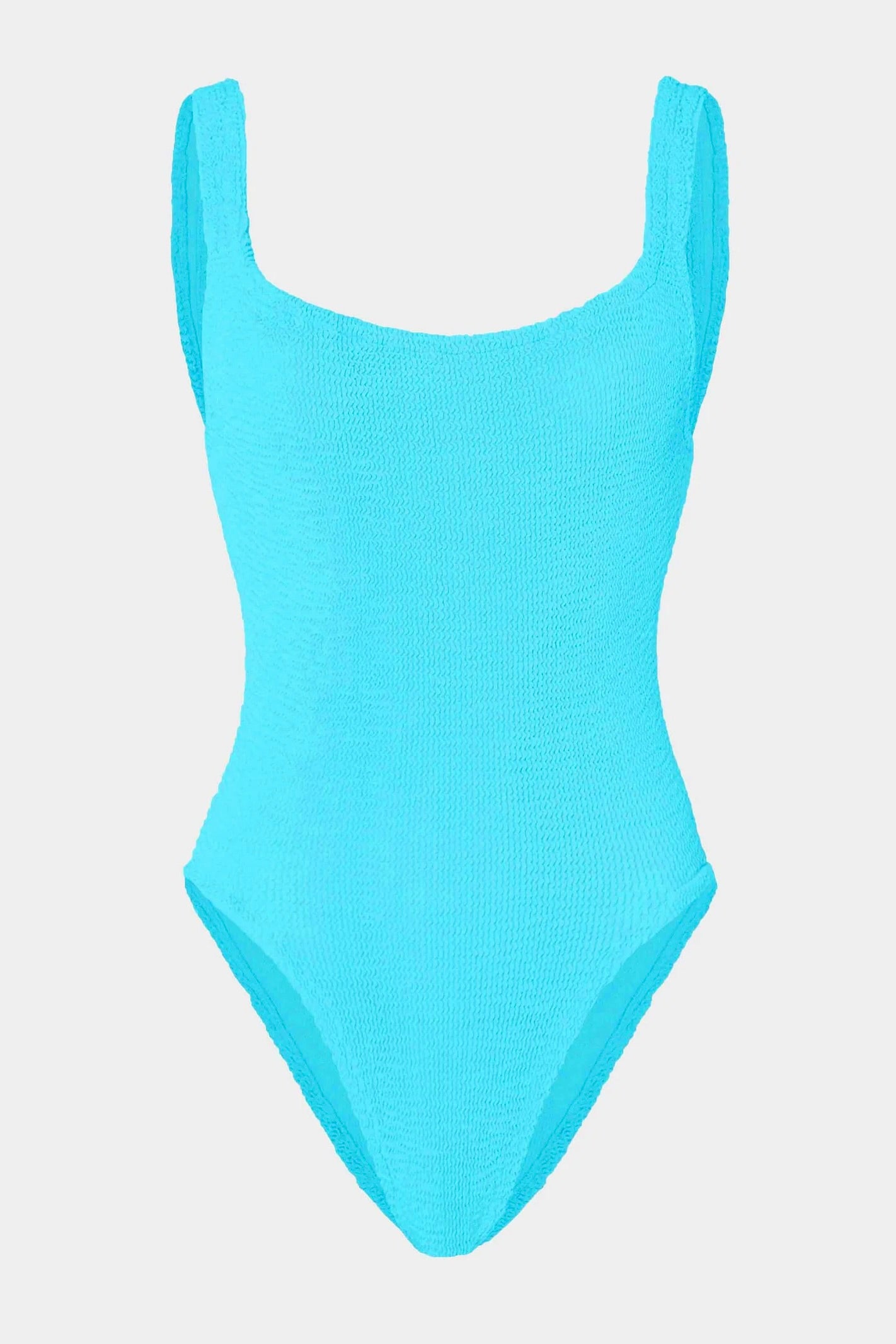 Square Neck Swim - Aqua