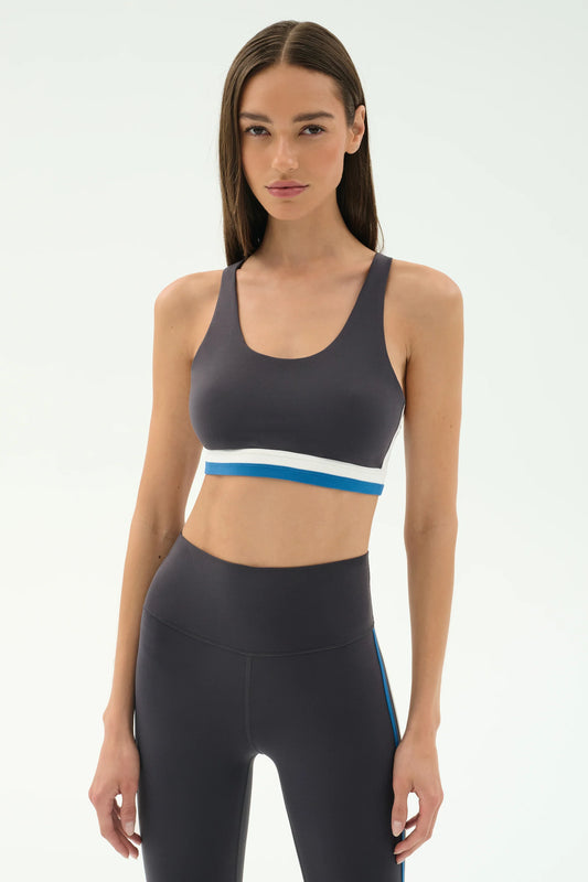 SPLITS59 - Maci Airweight Bra - Graphite/White